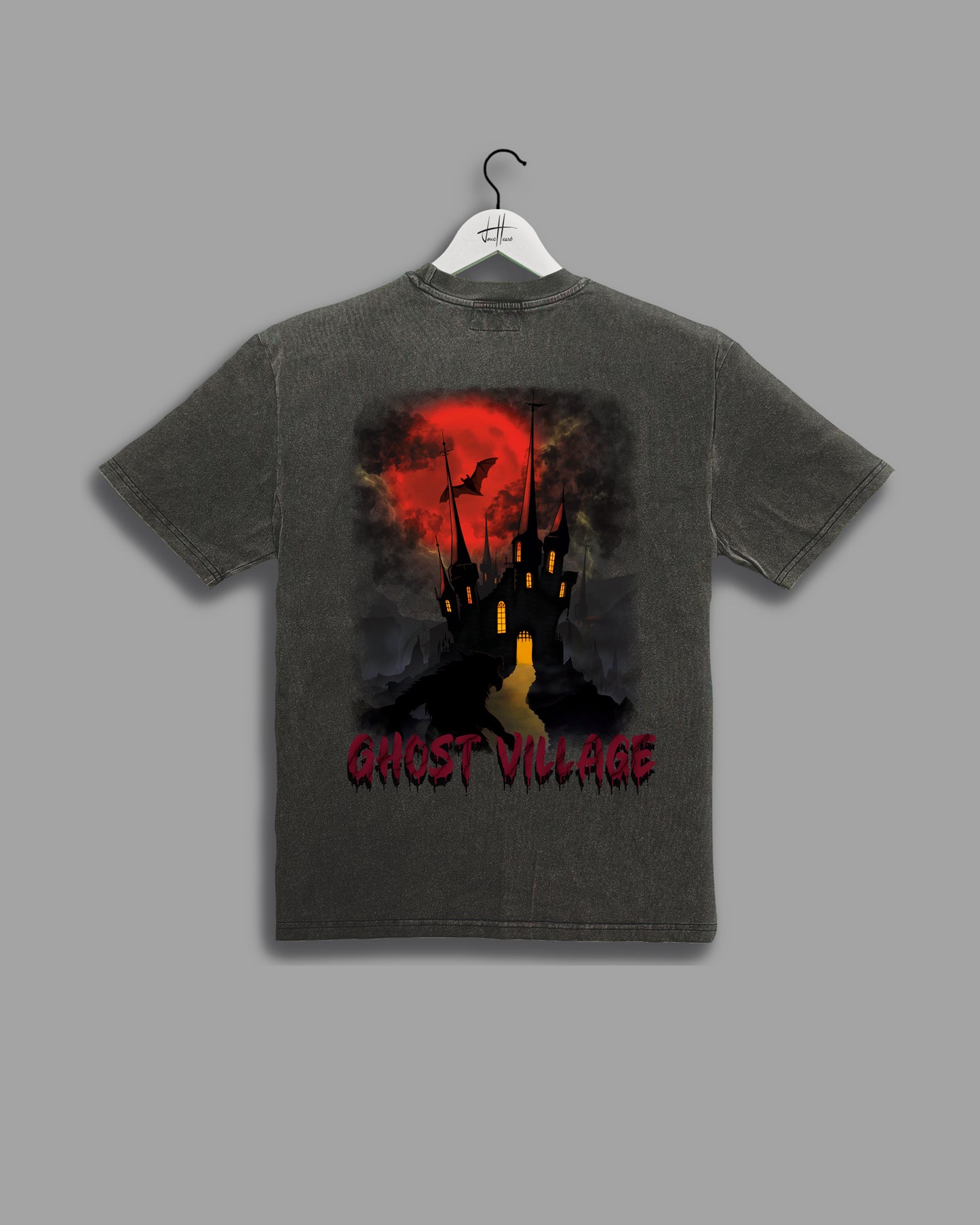 T-Shirt "Ghost Village" | Vintage Black