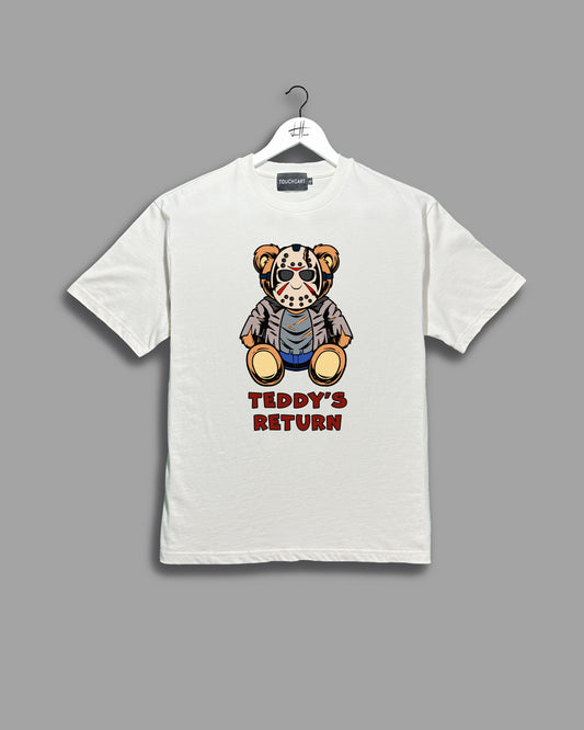 Toucheart's Bears T-Shirt "Jason" | Bone White